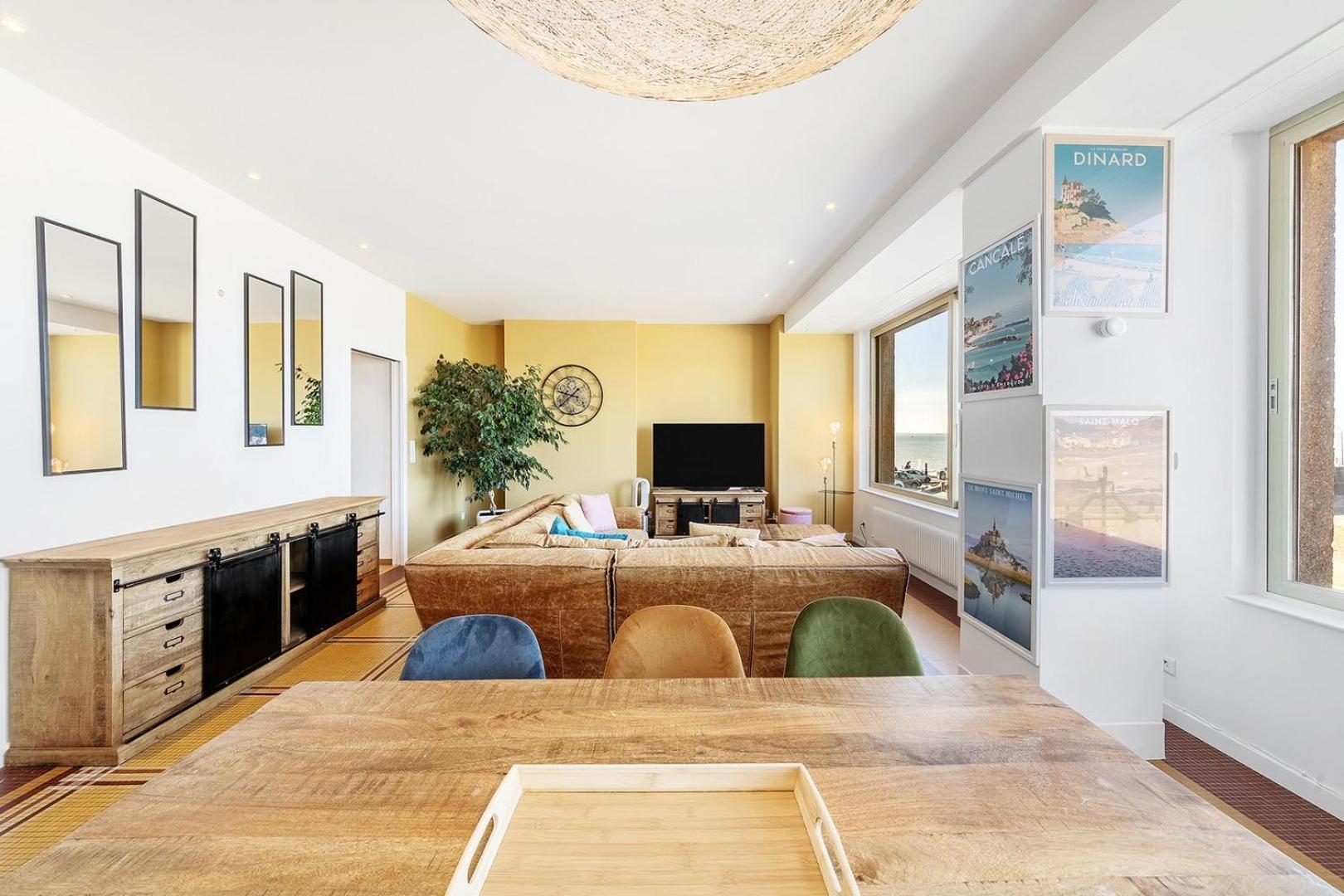 L'Amiral- Vue Mer - Appartement 3 Chambres/Parking Канкал Екстериор снимка